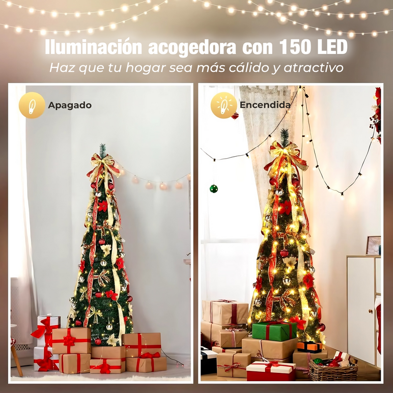 Árbol de Navidad retráctil (30 segundos) - Black Friday